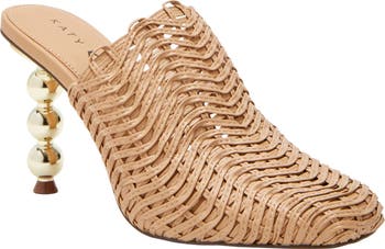 Katy Perry The Tarin Mules - Pantofole Donna Con Puntale A Punta, Fodera Imbottita, Vestibilità Regolare