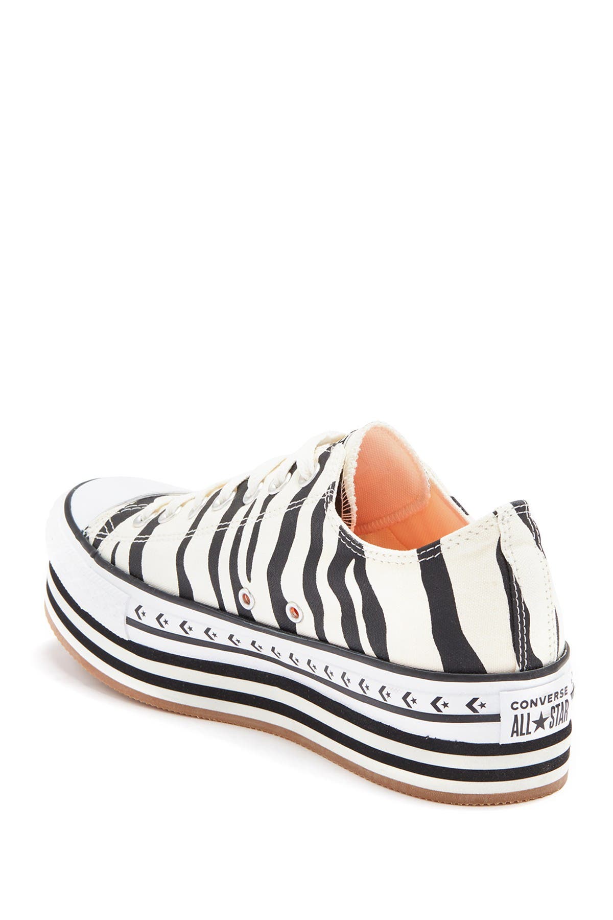 converse platform zebra