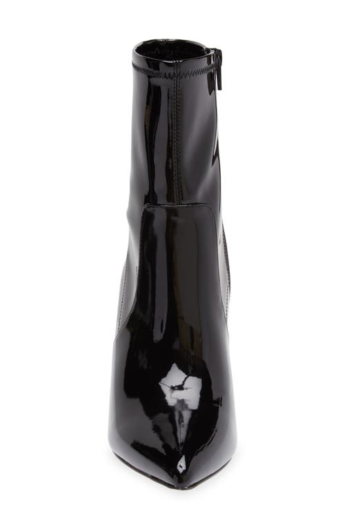 Abound Billie Pointed Toe Boot In Black Patent