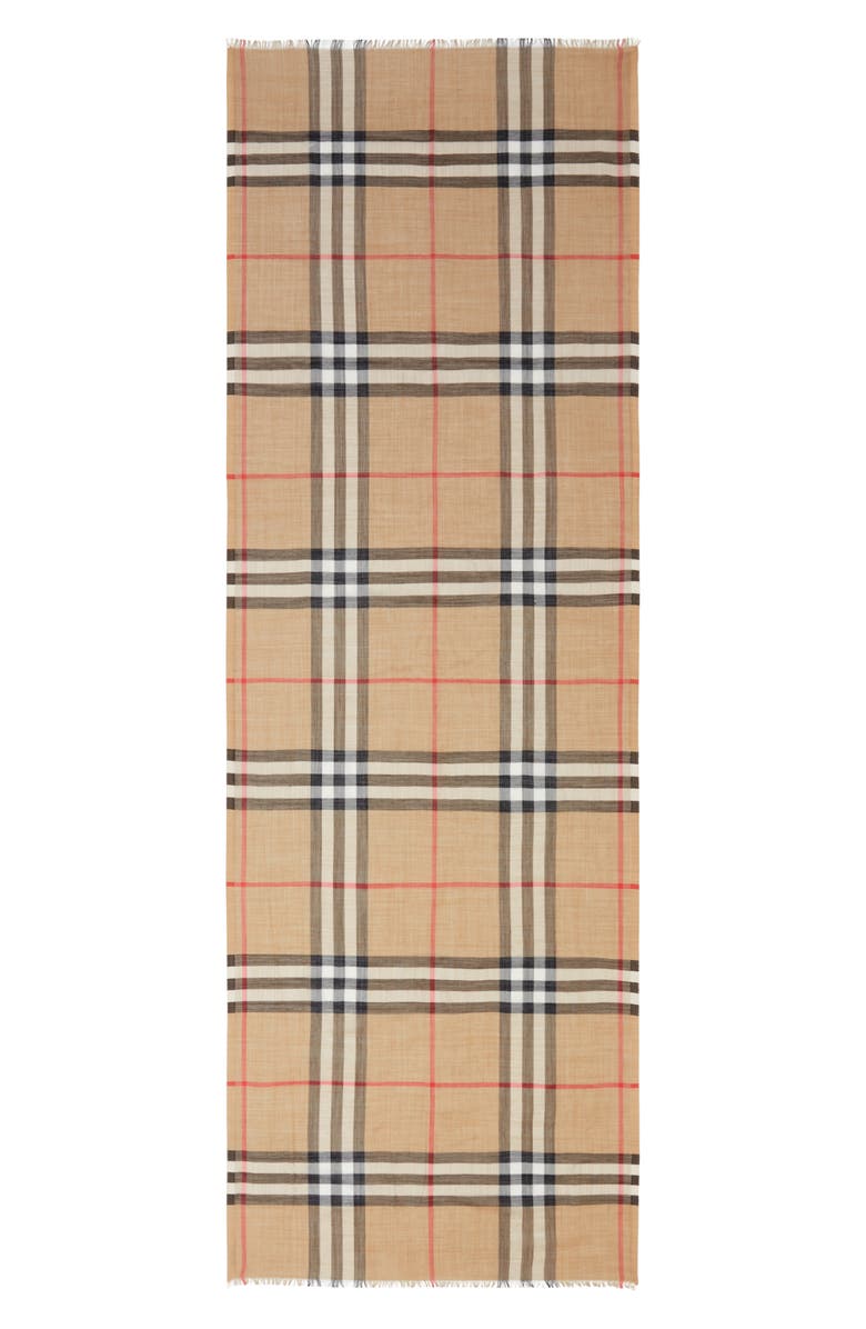 Total 72+ imagen burberry scarf dimensions