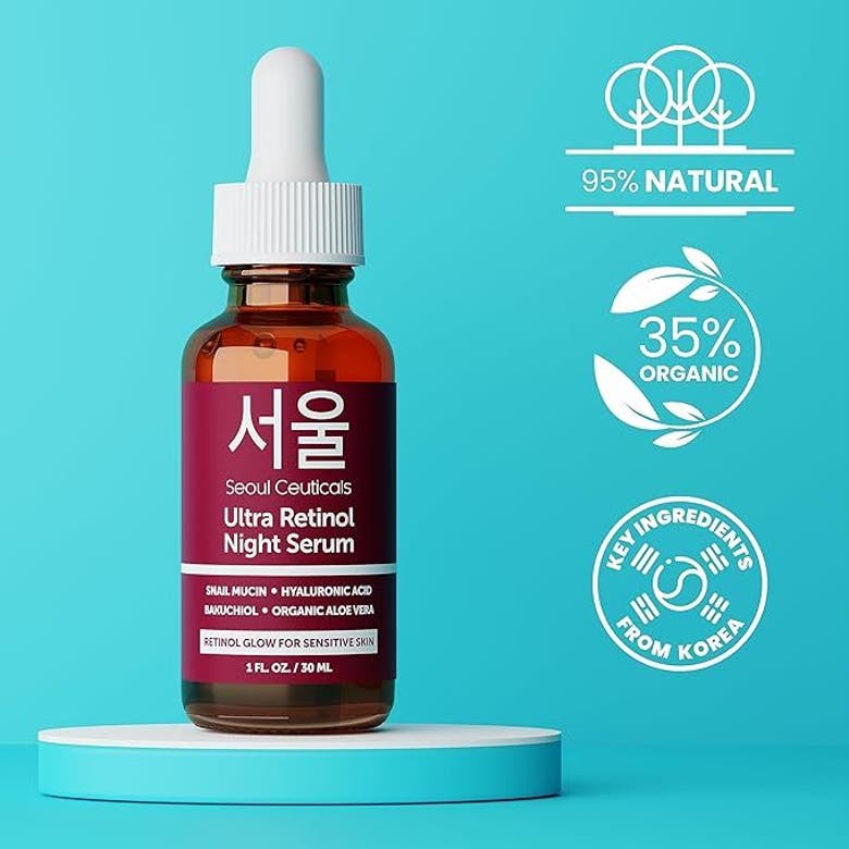 Shop Seoul Ceuticals Korean Skincare Ultra Retinol Night Serum In Clear