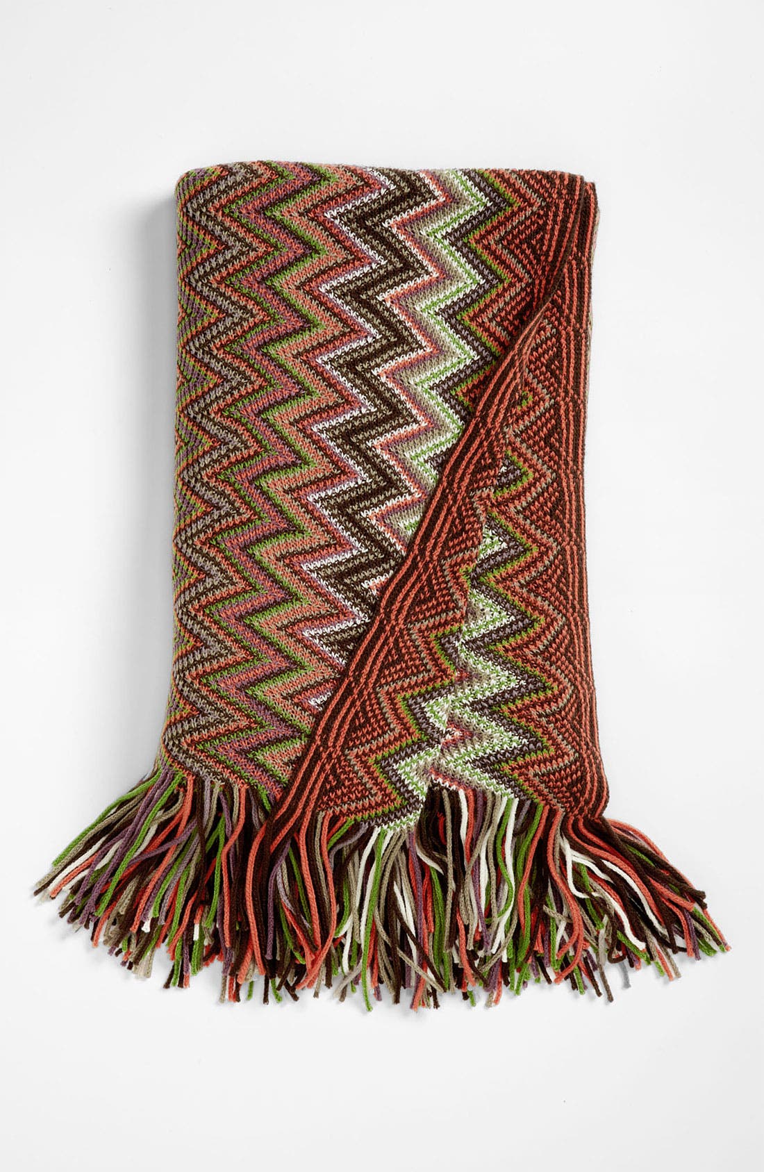 Kennebunk Home 'Caitlin' Chevron Knit Throw Nordstrom