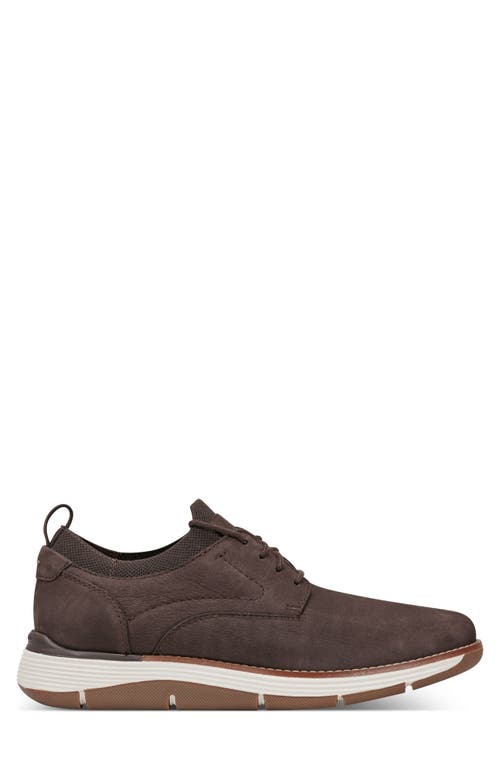 Shop Rockport Lukah Sock Derby In Dark Brown