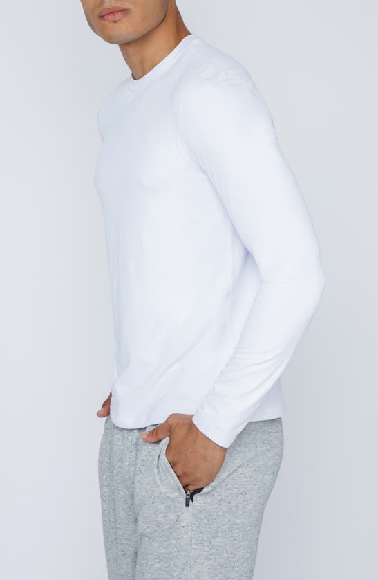 90 Degree By Reflex Crewneck Training T-shirt In White