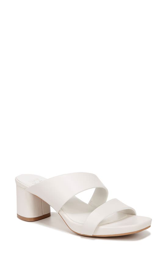 Shop Naturalizer Inez Slide Sandal In Warm White Leather