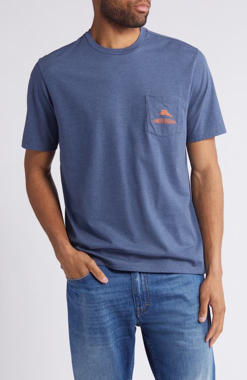 Tommy Bahama Drive & Shine Graphic T-Shirt Navy Heather at Nordstrom,