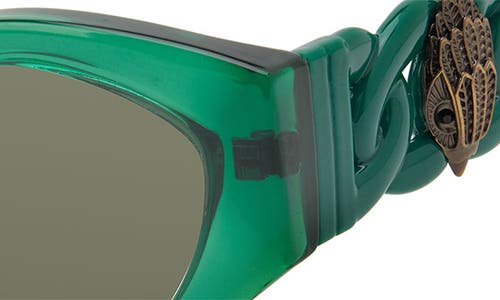Kurt Geiger London 51mm Round Sunglasses In Jungle