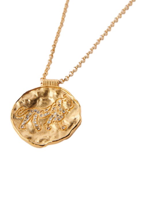 Maje Zodiac Medal In Leo