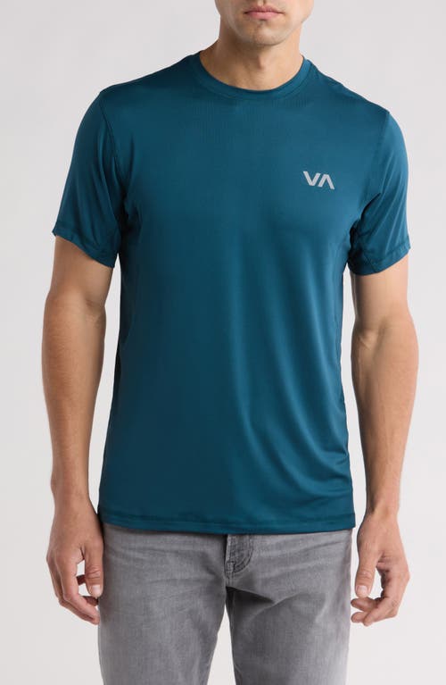 Sport Vent Logo Graphic T-Shirt in Emerald Green