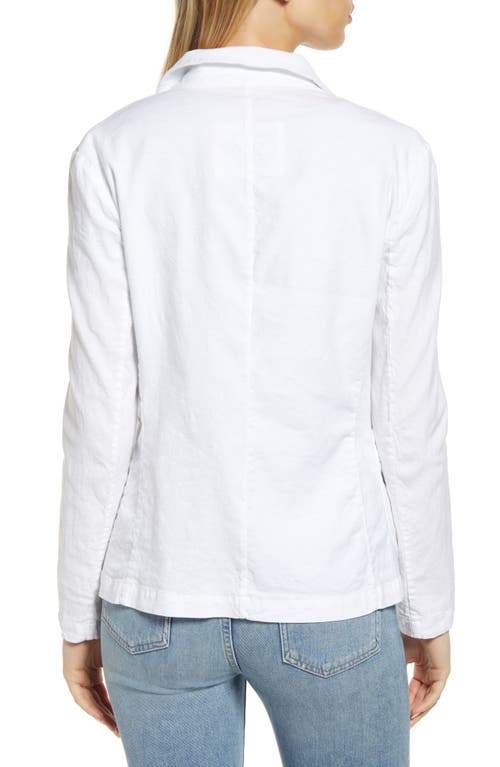 Shop Frank & Eileen Dublin Tailored Blazer In White