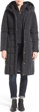 Cole Haan Signature Cole Haan Bib Insert Down Feather Fill Coat Nordstromrack