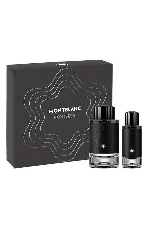 Montblanc Explorer Eau de Parfum Set USD $110 Value