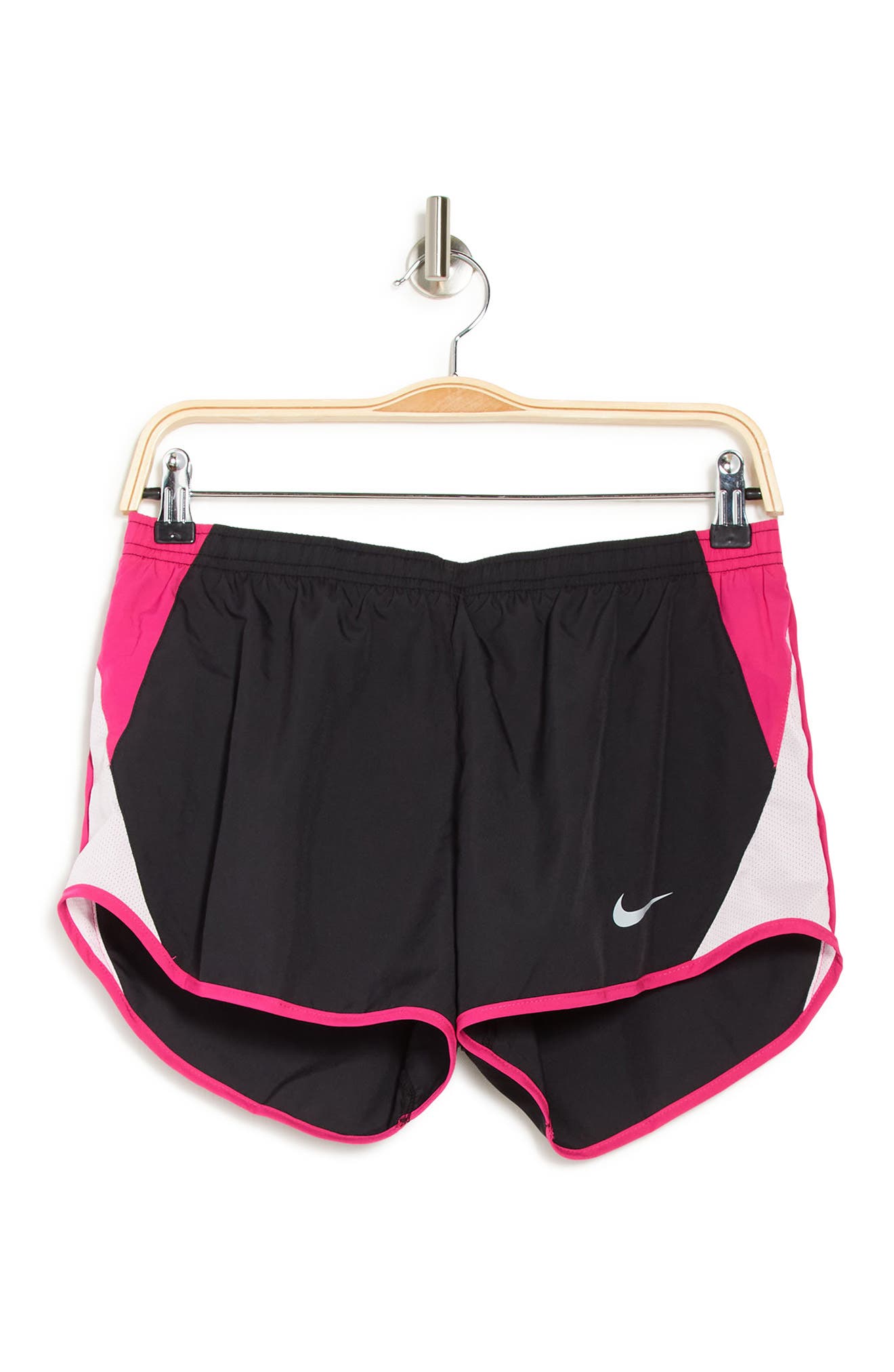 Nike 10k Dri-fit Running Shorts In Black/fireberry/pink