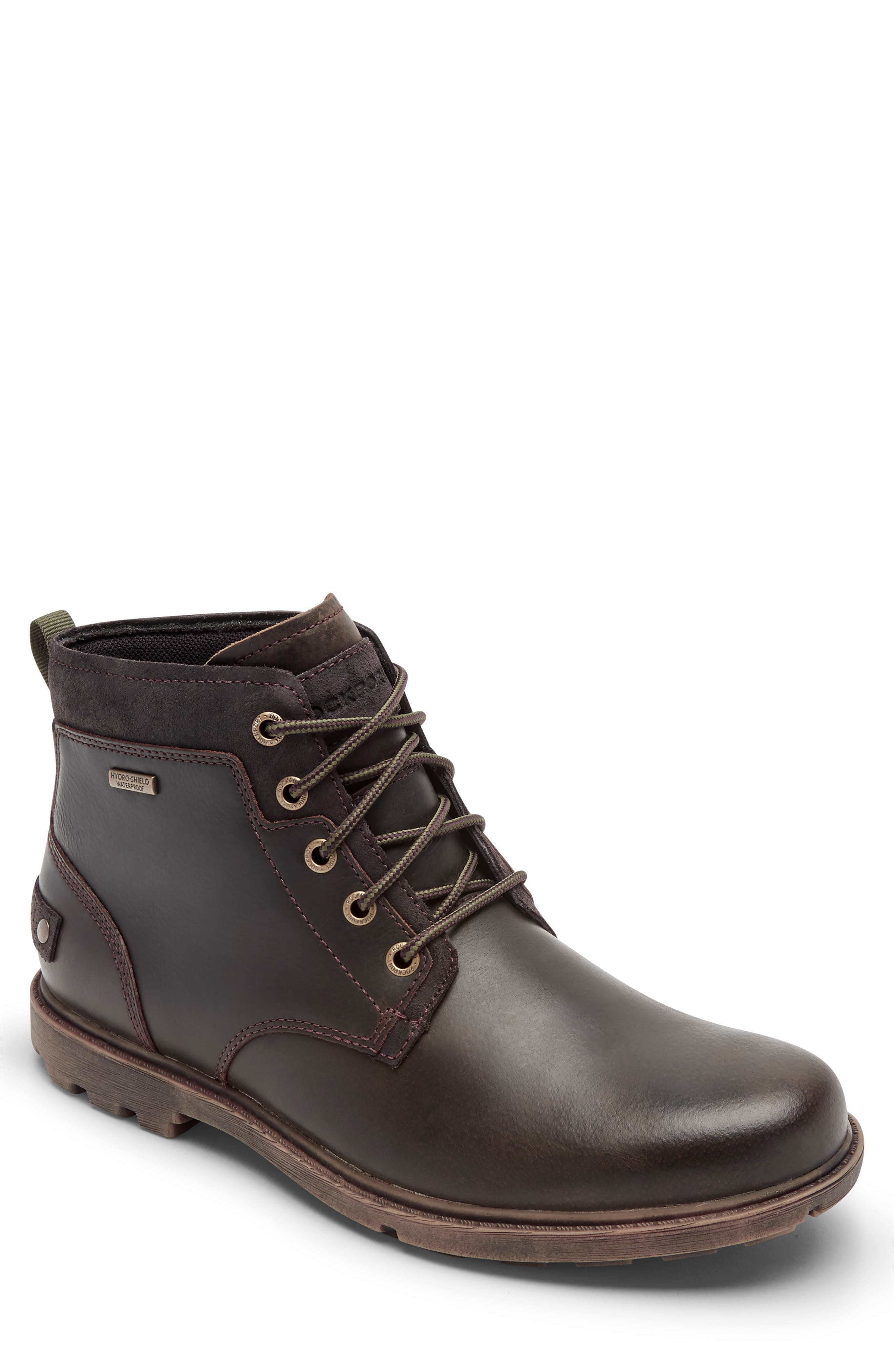 rockport plain toe boot