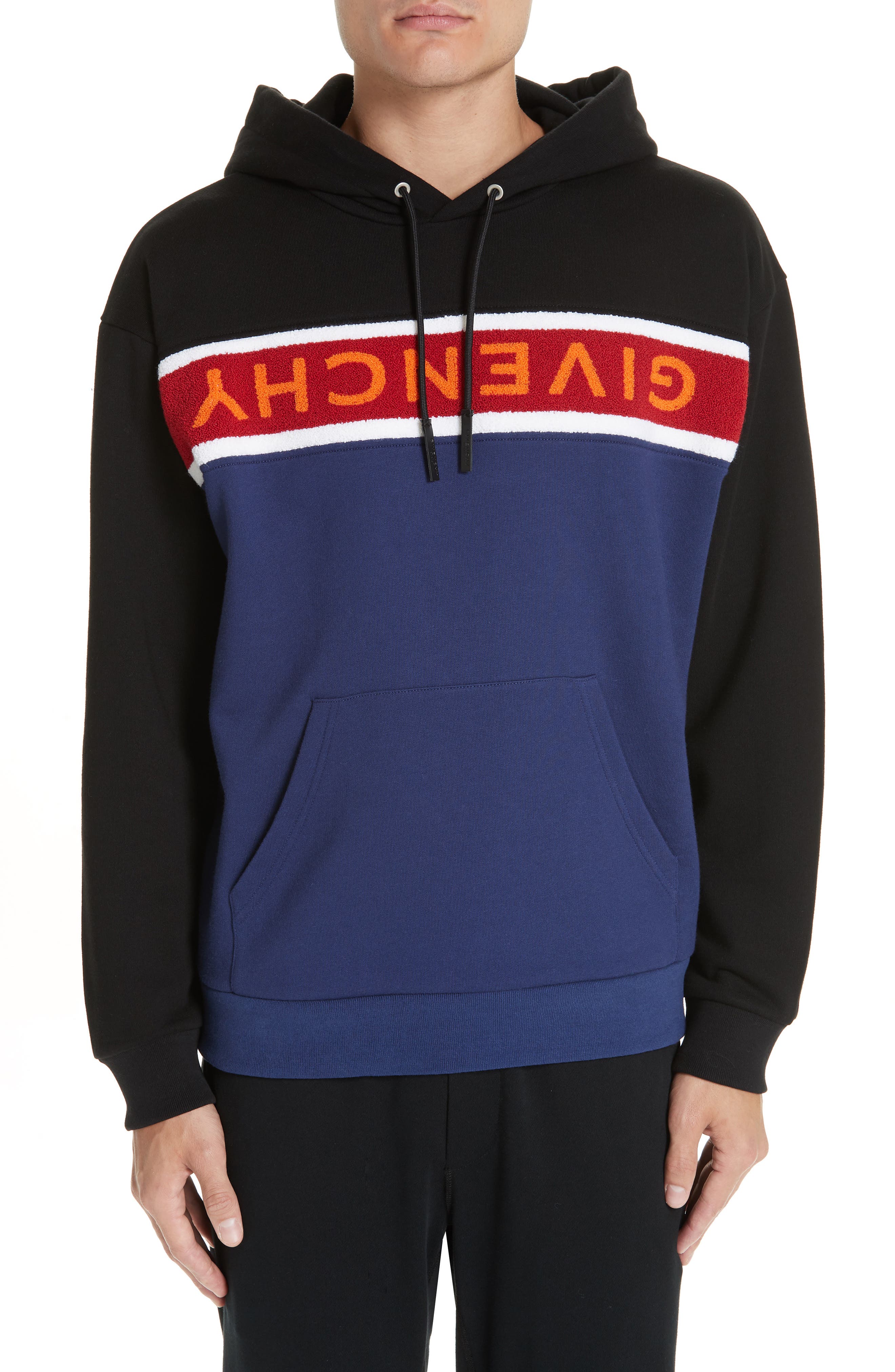 Givenchy Upside Down Logo Hoodie 