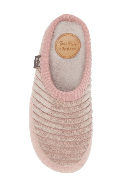 Toni Pons Malu Slipper In Beige/pink