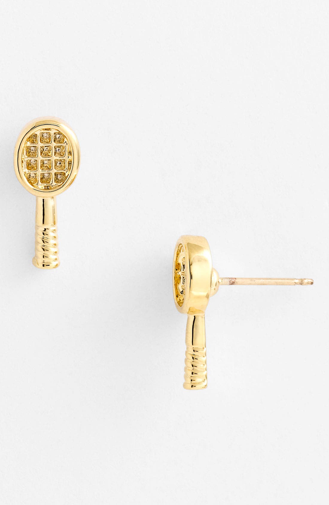 kate spade new york 'match point' racquet stud earrings Nordstrom