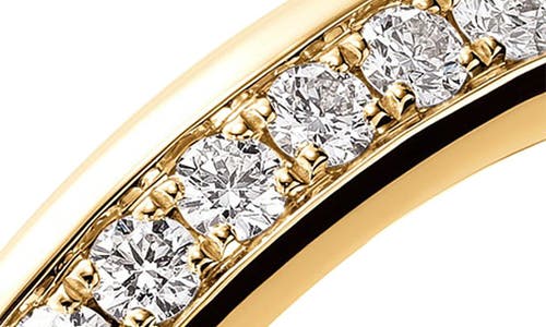 Hearts On Fire Barre Pavé Diamond Band Ring In Yellow Gold/diamond