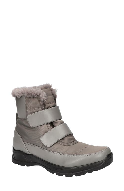 Shop Easy Street Polar Waterproof Faux Fur Boot In Grey