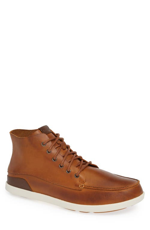 Shop Olukai Nalukai Boot In Fox/bone Leather