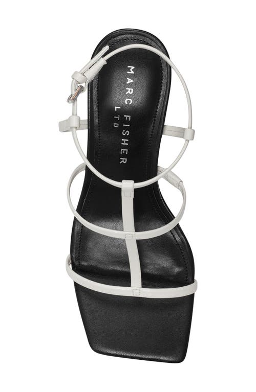 Marc Fisher Ltd Dennie Ankle Strap Sandal In Ivory