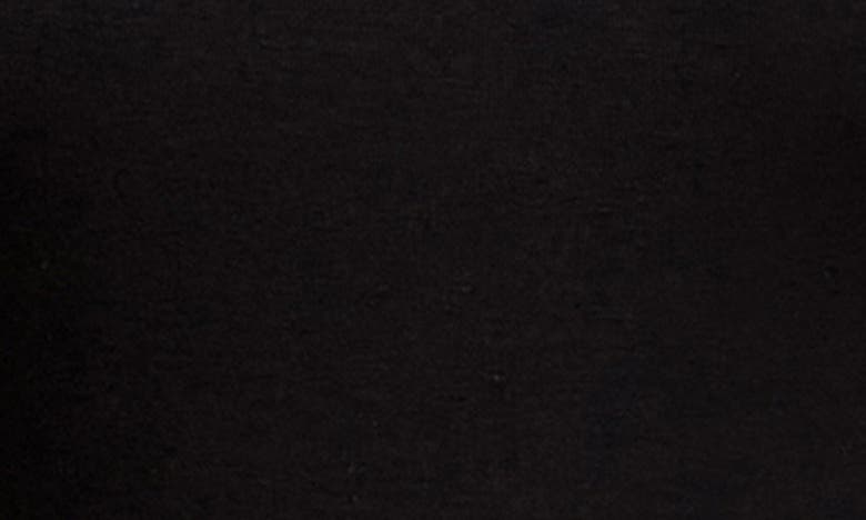 Shop Marcella Milo Long Sleeve Mesh & Jersey Top In Black