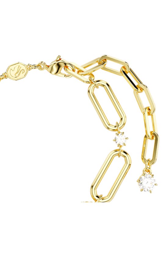 Shop Swarovski Constella Bracelet In Gold