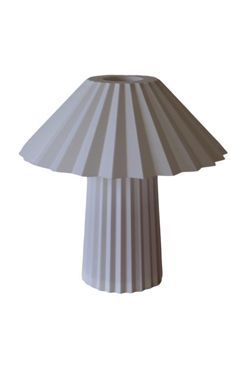 Sofiest Designs Umbrella Table Lamp In Milky White