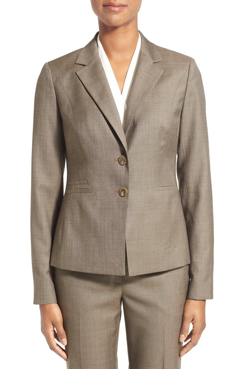 Classiques Entier® Super 120s Wool Suit Jacket (Regular & Petite ...