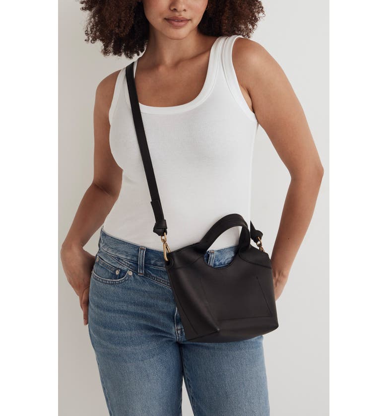 Madewell The Mini Sydney Cutout Leather Tote | Nordstrom