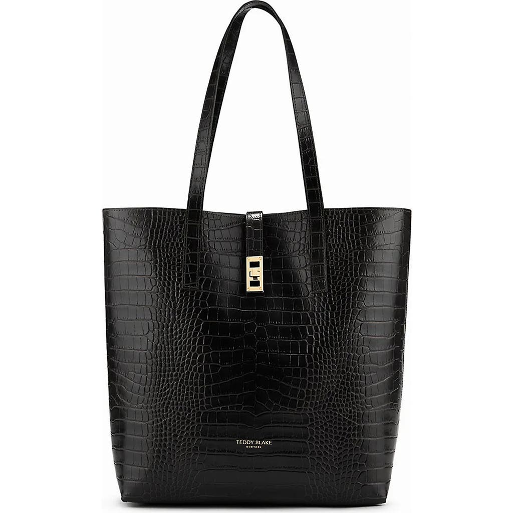 Teddy Blake Nina Croco 12" In Black&red