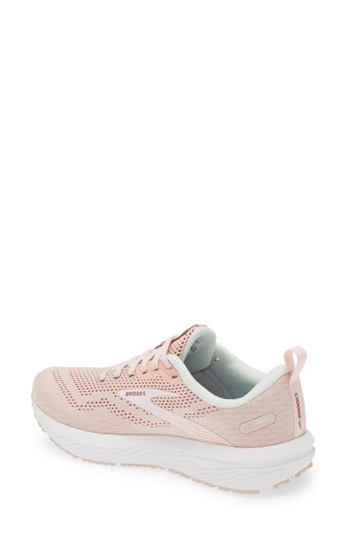 Shop Brooks Revel 6 Running Shoe In Peach Whip/pink