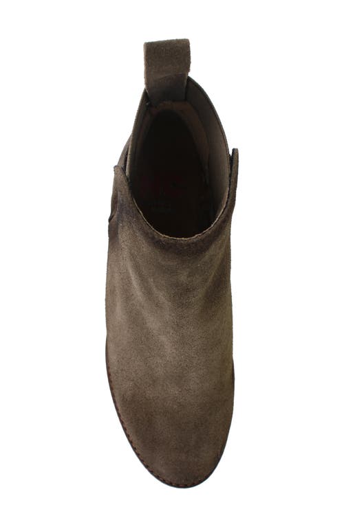 Shop National Comfort Evita Bootie In Mocha Suede