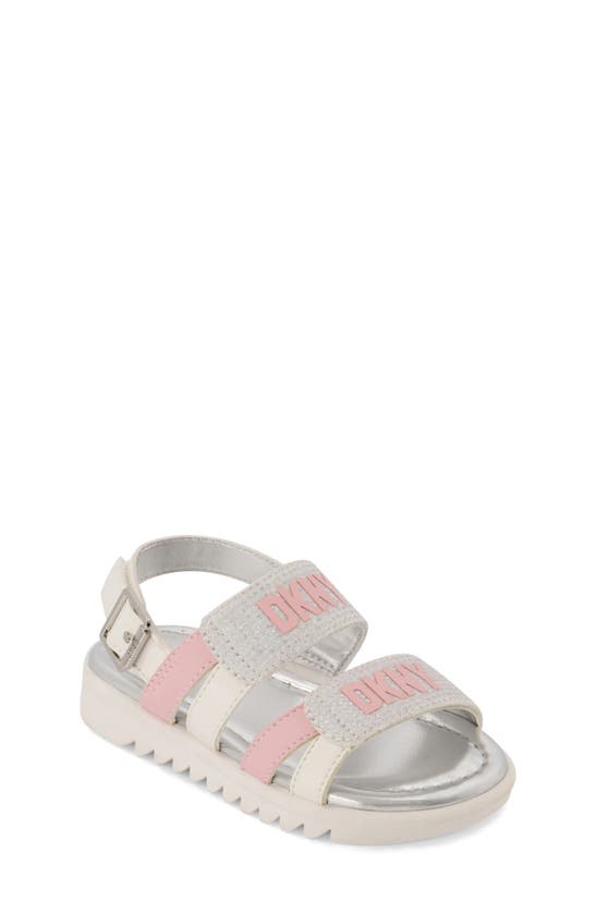 Dkny Kids' Josie Fun Sandal In White