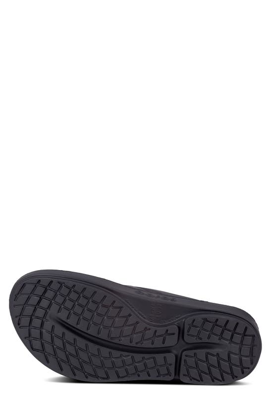 Shop Oofos Ooriginal Sandal In Black