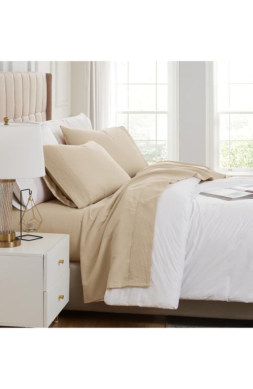 SOUTHSHORE FINE LINENS SOUTHSHORE FINE LINENS PREMIUM COLLECTION PLEATED EXTRA DEEP POCKET SHEET SET