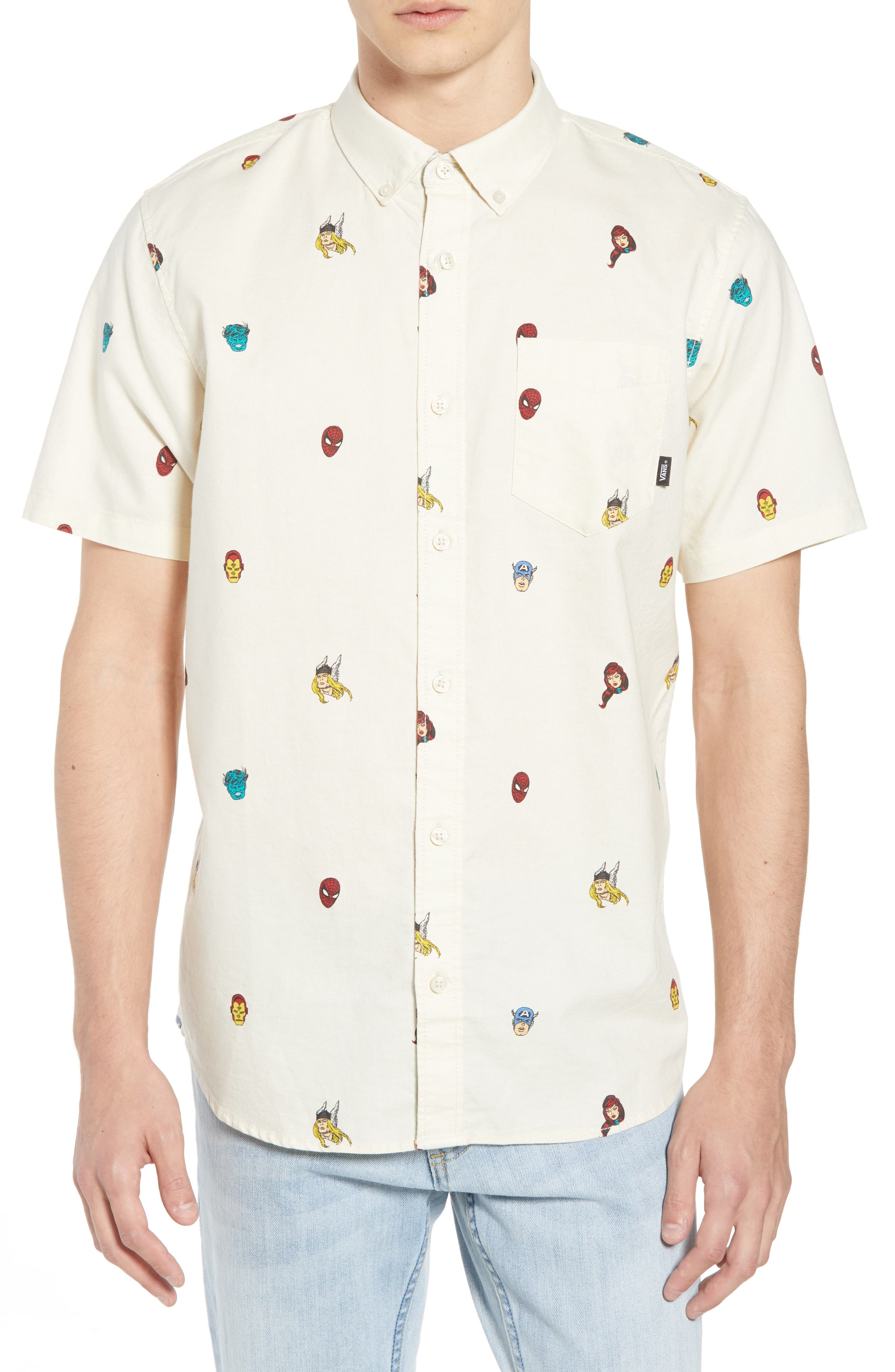marvel vans shirt