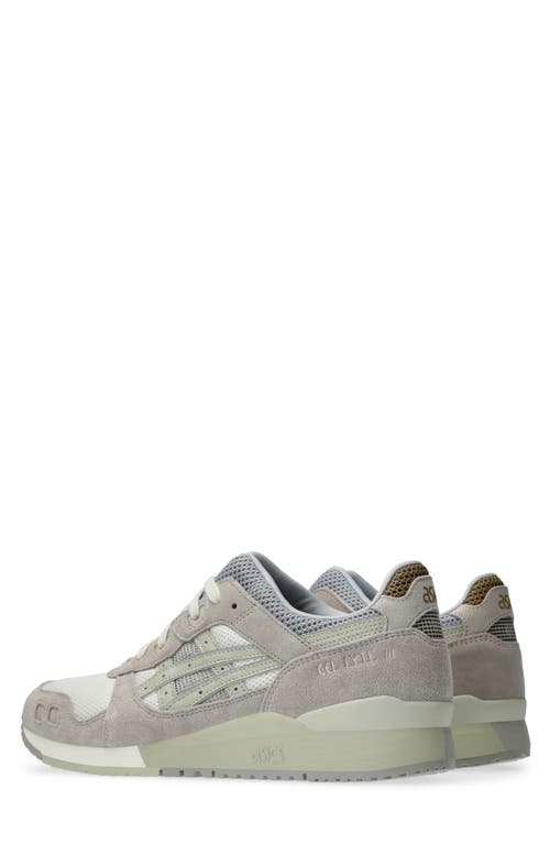 Asics ® Gender Inclusive Gel-lyte Iii Og Running Shoe In Cream/ Light Dust