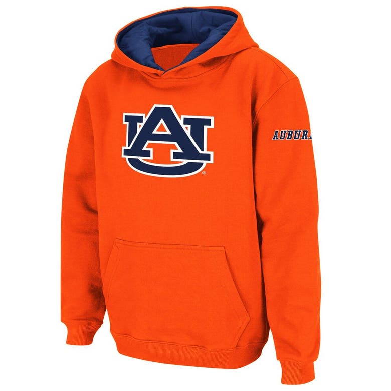 Shop Stadium Athletic Youth  Orange Auburn Tigers Big Logo Pullover Hoodie