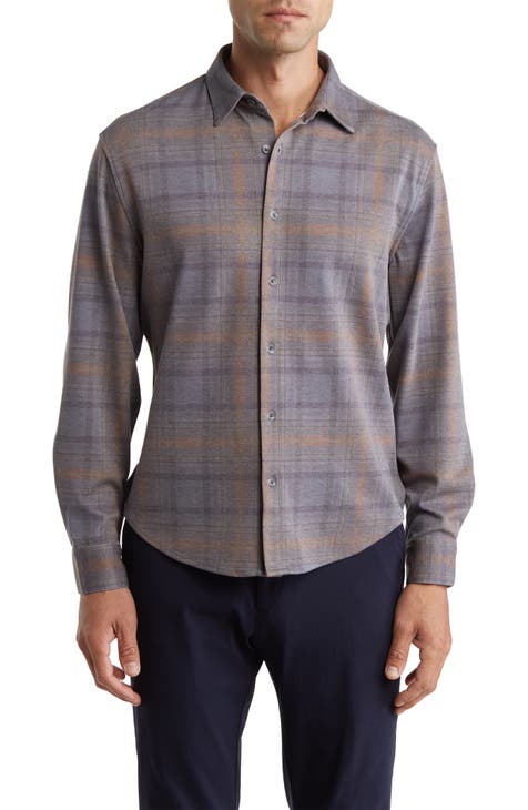 Collin Shakespeare Plaid Button-Up Shirt