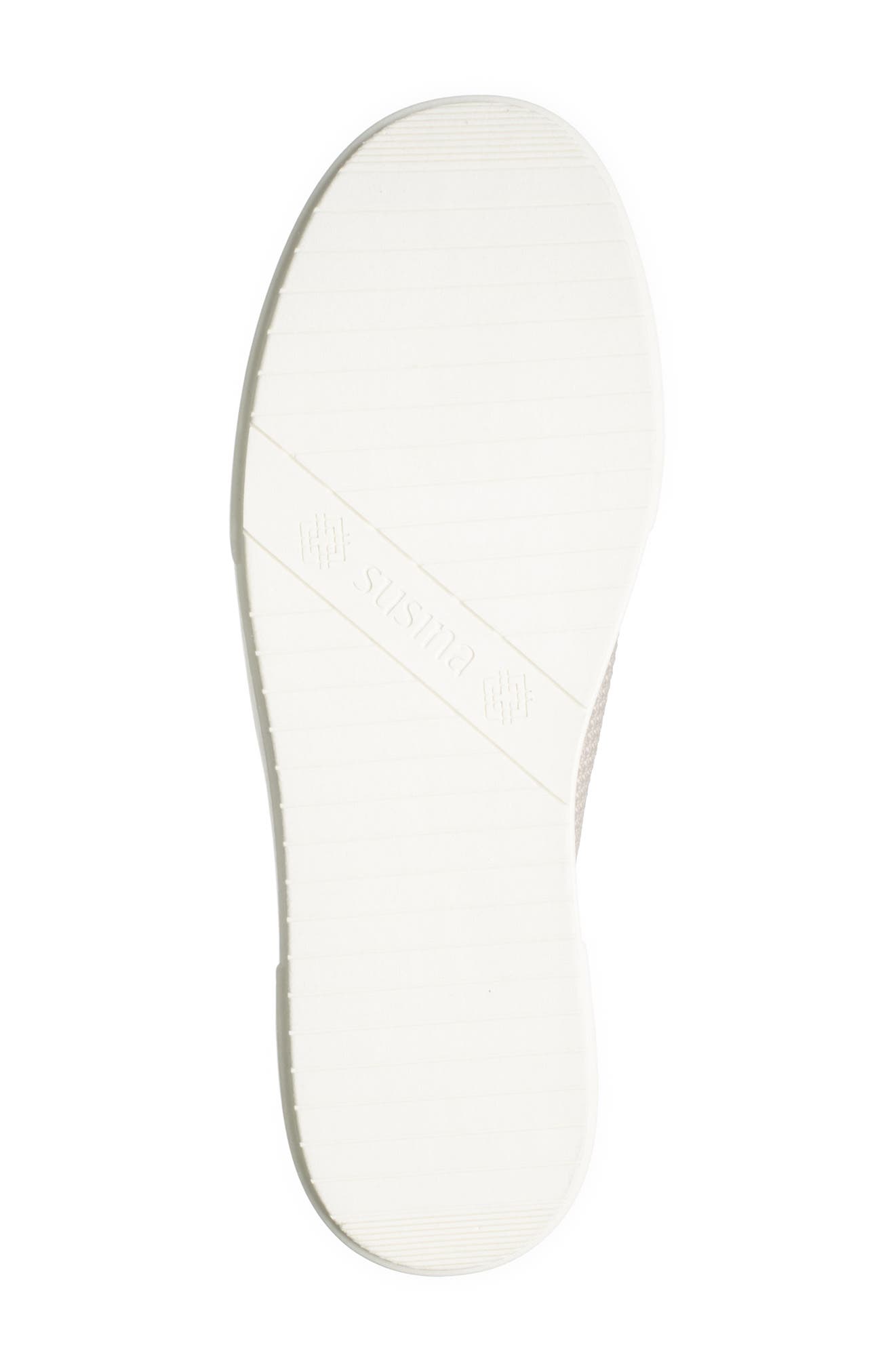 Susina Mason Lace-up Sneaker In Rose Gold