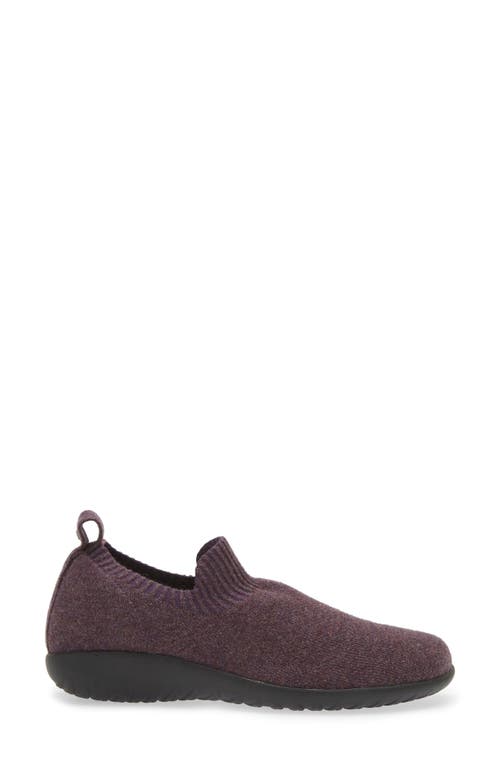 Shop Naot Nuku Slip-on Sneaker In Peacock/purple Knit