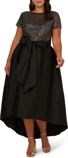 Adrianna papell taffeta gown hotsell