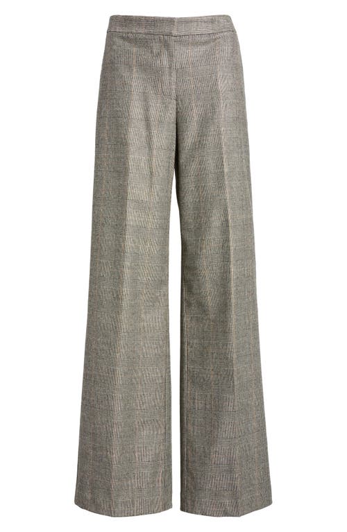 Shop Kobi Halperin Nemo Windowpane Check Pants In Brown Mult