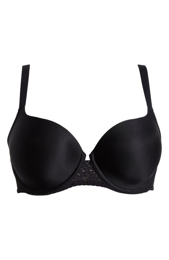 Shop Chantelle Lingerie Norah Sweetheart Underwire T-shirt Bra In Black