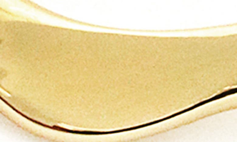 Shop Panacea Wave Skinny Cuff Bracelet In Gold