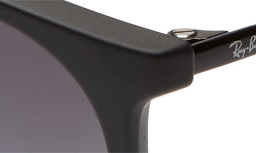 Shop Ray Ban Ray-ban Erika Classic 54mm Sunglasses In Black/grey Grad Grey Polar