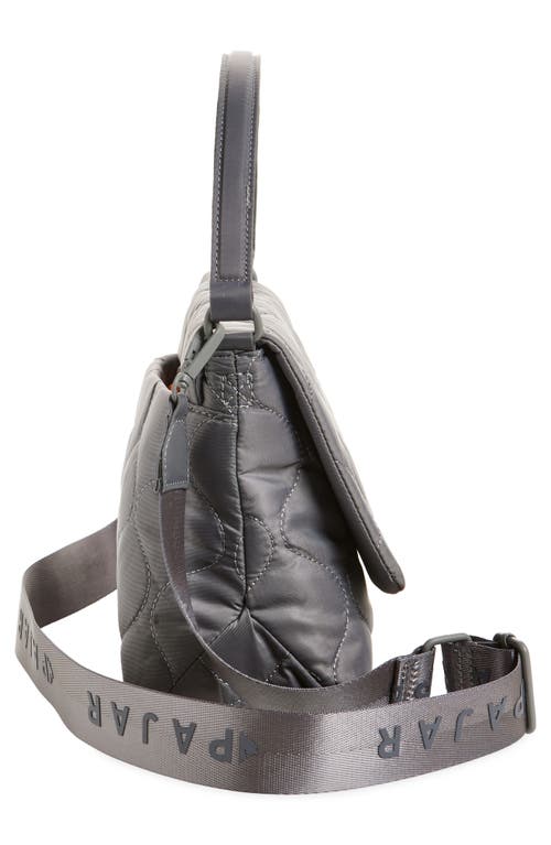Pajar Top Shoulder Nylon Shoulder Bag In Grey