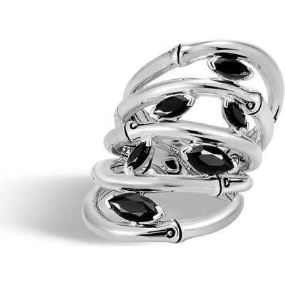 John Hardy Bamboo Spinel Statement Ring