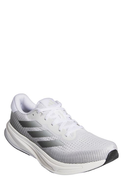 Shop Adidas Originals Adidas Supernova Rise Running Shoe In White/black/metallic